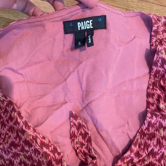 PAIGE red Sandee mini dress - Picture 8 of 8